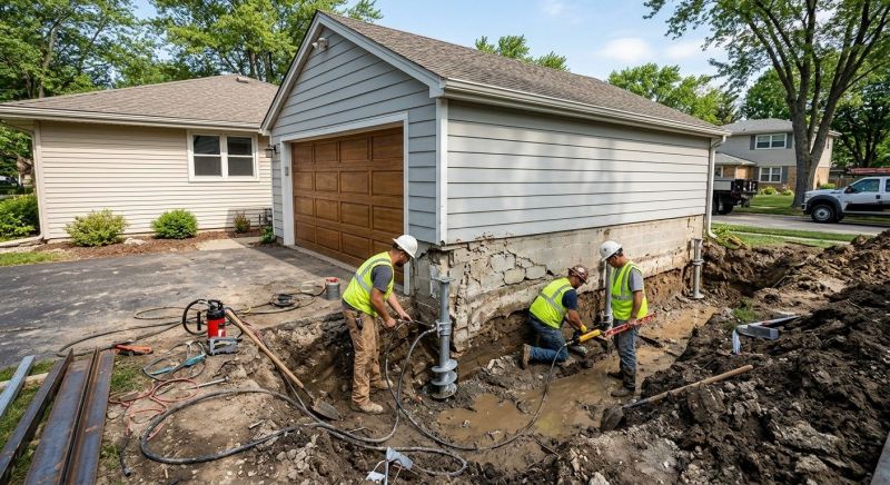 Garage Foundation Repair Service