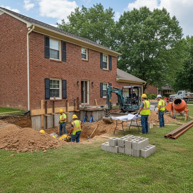 Local Garage Foundation Repair pros at work